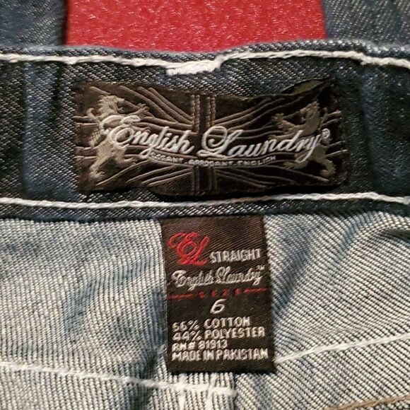 English Laundry Girl's Straight Leg Jeans size 6 - Picture 4 of 11